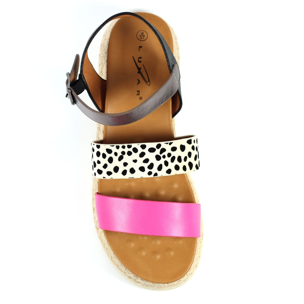 Lunar Summer Fuchsia Sandal