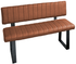 Union Retro Stitch Side Bench Tan