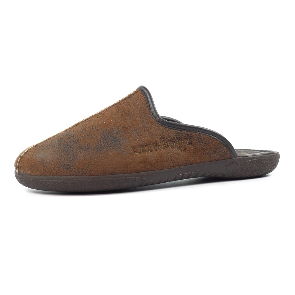 Lazy Dogz Tees II Brown Slipper