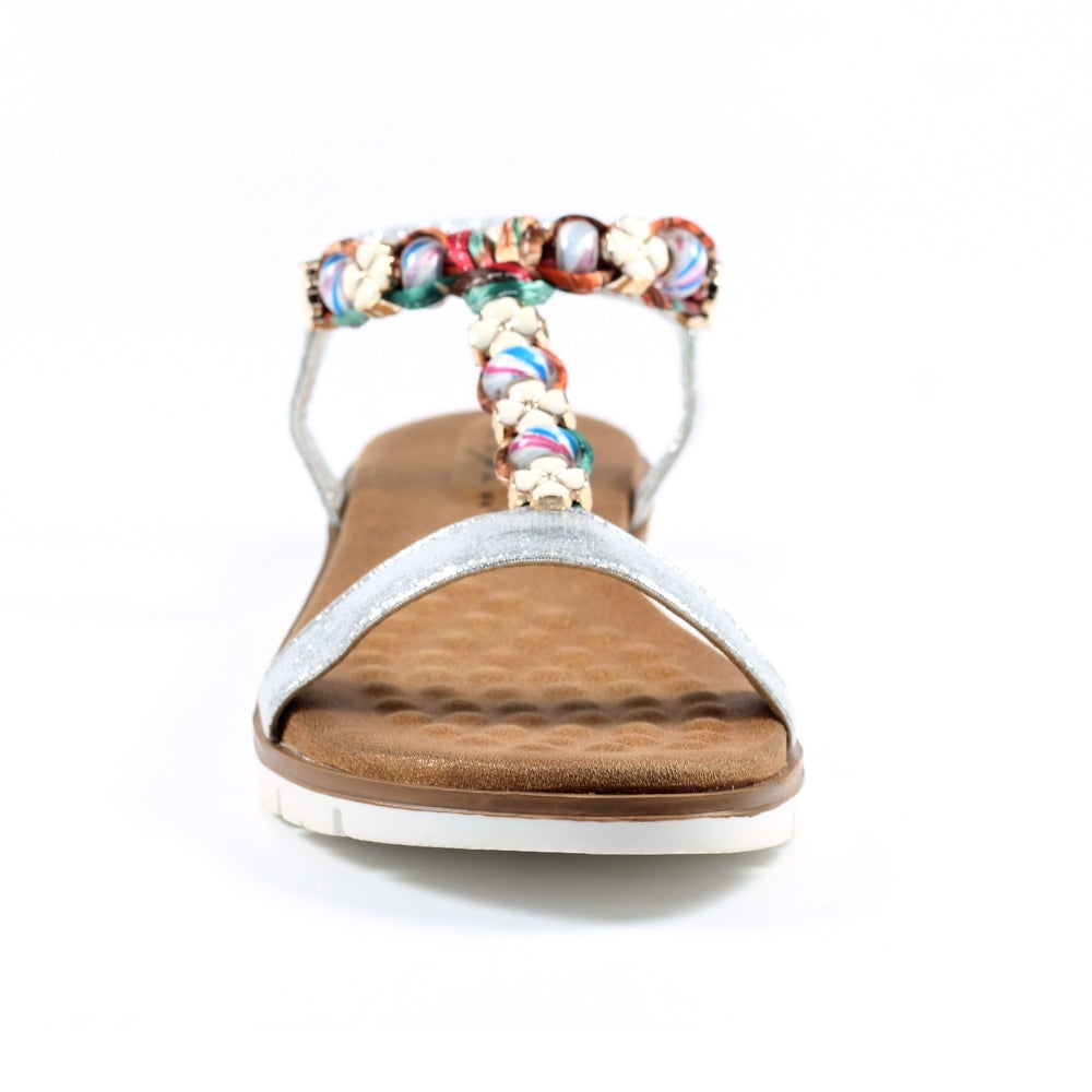 Lunar Tempo Silver Sandal