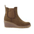 Lunar Tia Tan Wedge Ankle Boot