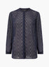 French Connection Dayton Fil De Coupe Shirt Navy