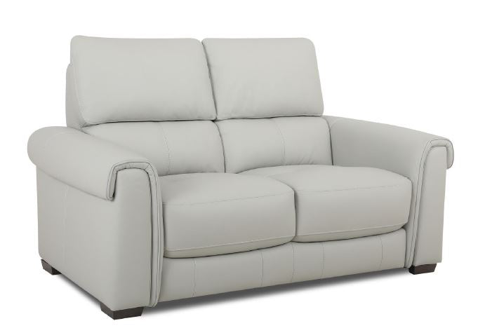 Veneto Leather Fixed 2 Seater Sofa