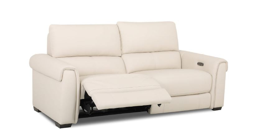 Veneto Leather Power Recliner 3 Seater Sofa