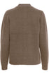 Fransa Ellis Cardigan Walnut Melange