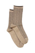 b.young Wli Glitter Socks Walnut Mix