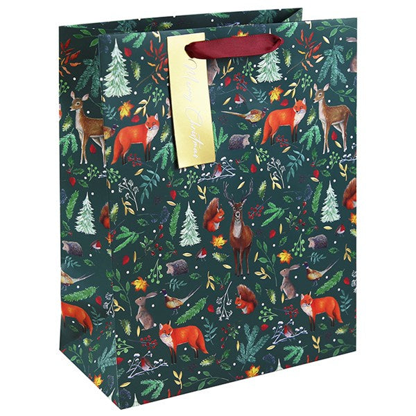 Woodland Animals Large Bag