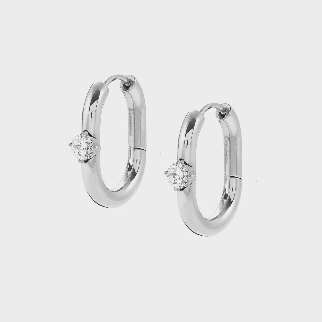 Nomination ChainsOfStyle Silver Hoop Earrings
