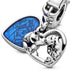 Pandora Disney Lady and the Tramp Heart Dangle Charm 798634C01