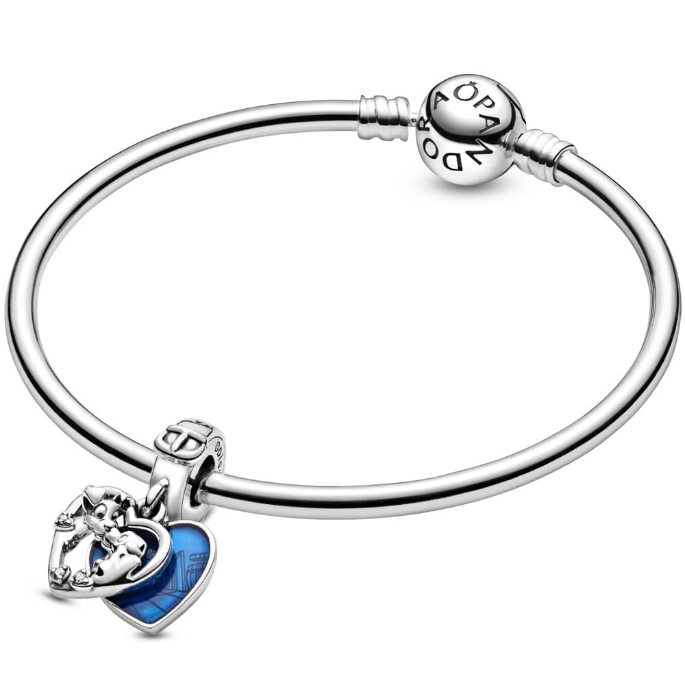 Pandora Disney Lady and the Tramp Heart Dangle Charm