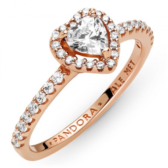 Pandora Rose Elevated Heart Ring