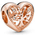 Pandora Rose Openwork Family Tree Heart Charm 788826C01