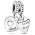 Pandora Aunt and Niece Split Dangle Charm 799188C00