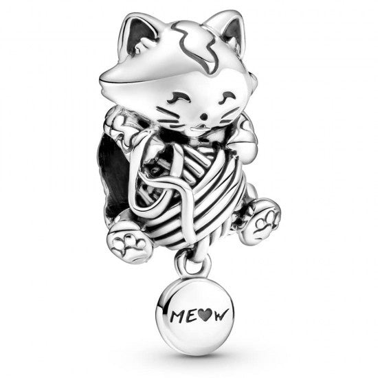 Pandora Kitten and yarn ball Charm 799535C00