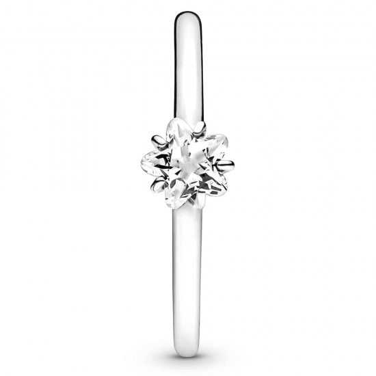 Pandora Celestial Sparkling Star Solitaire Ring