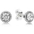 Pandora Round Sparkling Stud Earrings 296272CZ