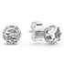 Pandora Clear Sparkling Crown Stud Earrings 298311CZ