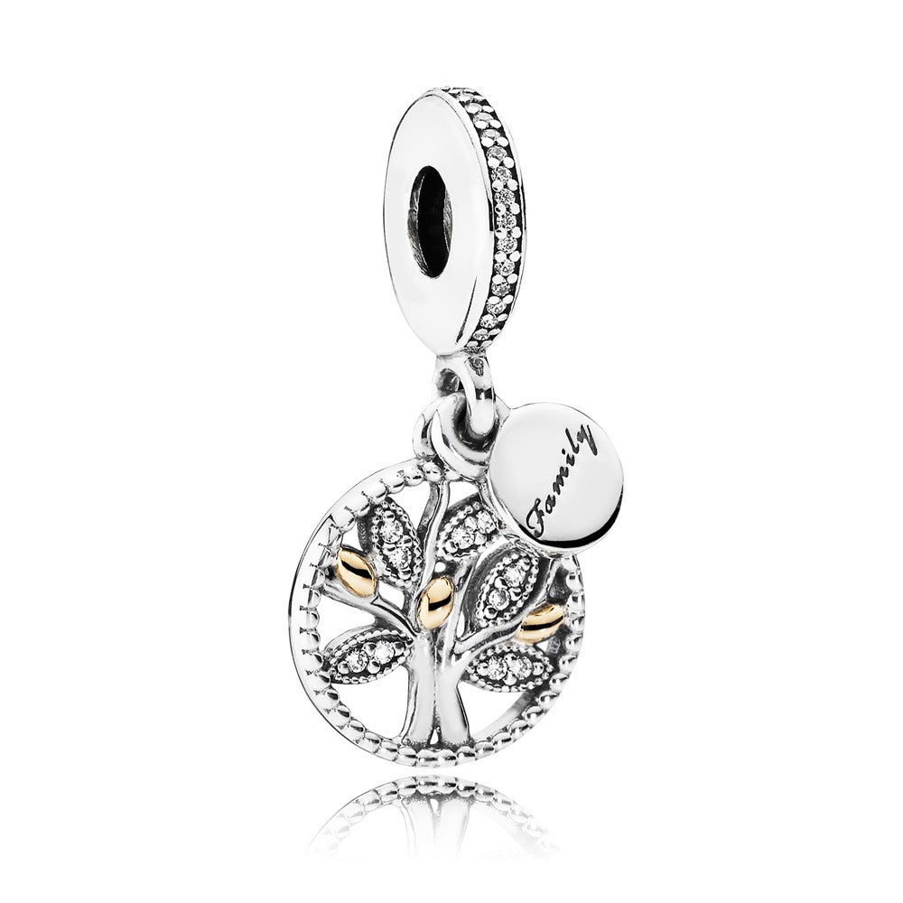 Pandora Sparkling Family Tree Dangle Charm 791728CZ