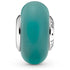 Pandora Frosted Green Murano Glass Charm