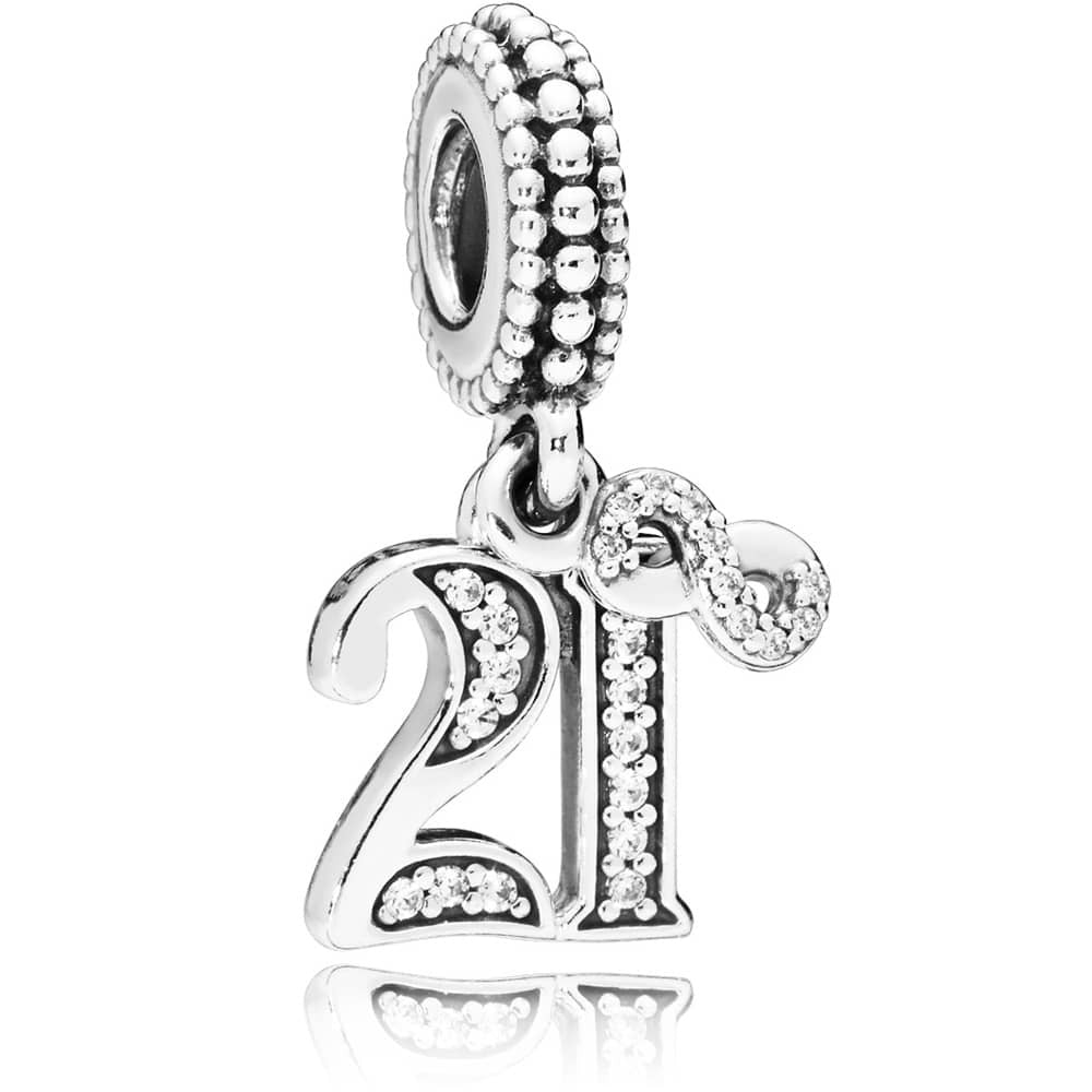 Pandora 21st Birthday Dangle Charm