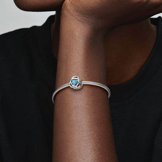 Pandora December Birthstone Eternity Circle Charm