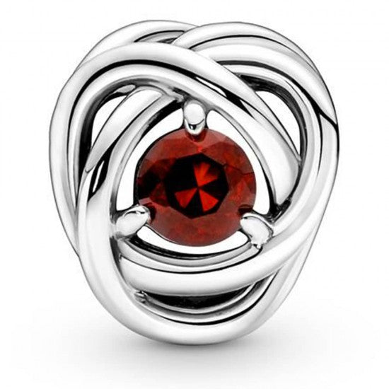 Pandora January Birthstone Eternity Circle Charm