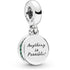 Pandora Lucky Four Leaf Clover Dangle Charm