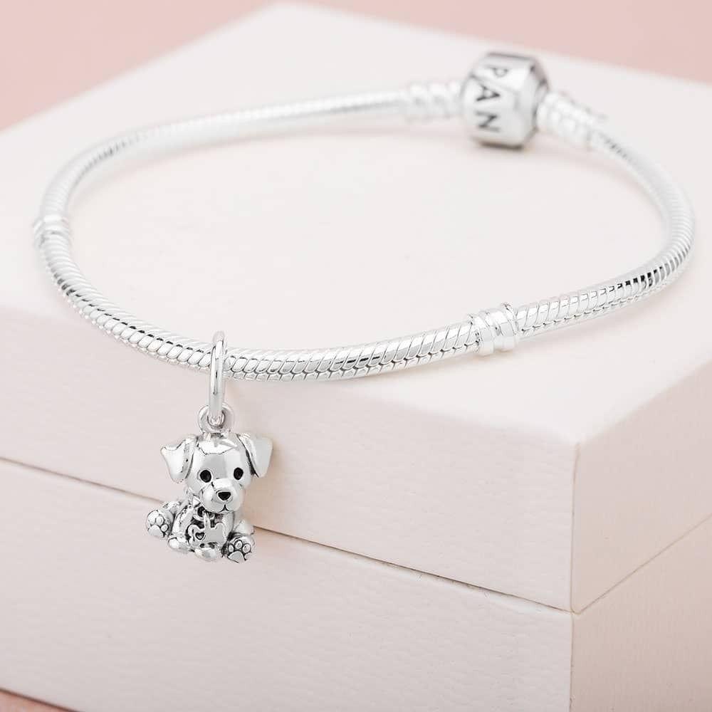 Pandora Labrador Puppy Animal Charm