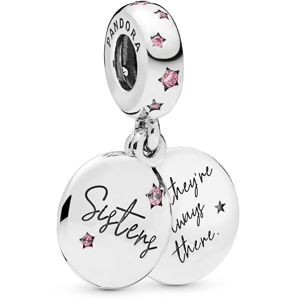 Pandora Forever Sisters Family Dangle Family Charm