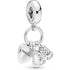 Pandora Baby Bottle and Shoes Dangle Charm