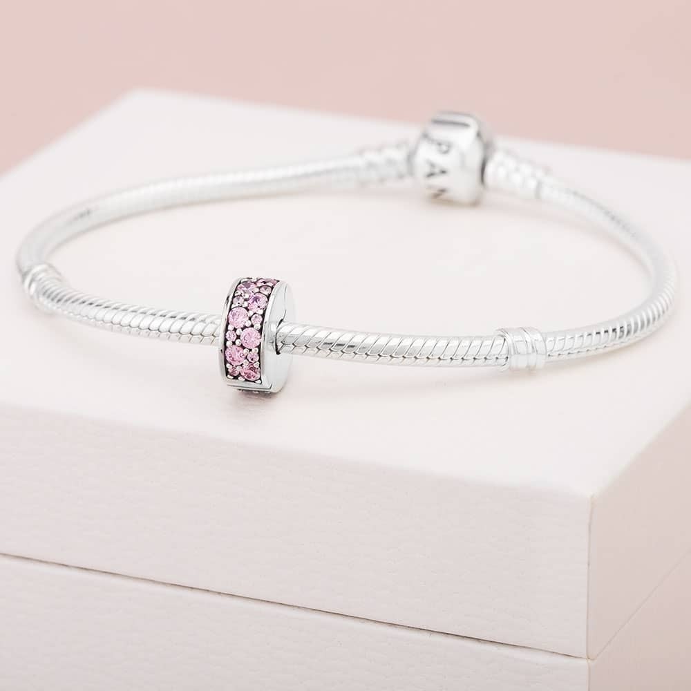 Pandora Pink Shining Elegance Clip