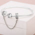 Pandora Logo Safety Chain Clip Charm