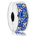 Pandora Blue Pave Silicone Clip 791817NSBMX