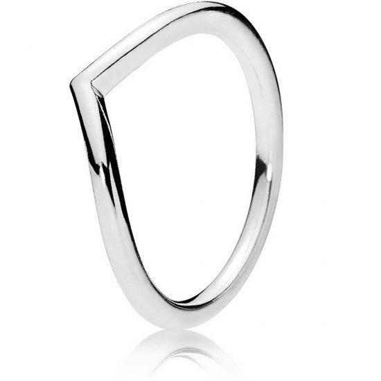 Pandora Polished Wishbone Ring