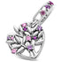 Pandora Pink Heart Family Tree Dangle Charm