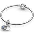 Pandora Blue Night Sky Crescent Moon & Stars Dangle Charm