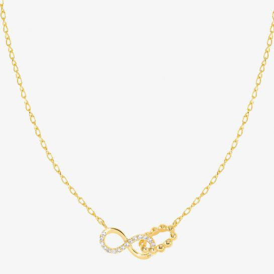 Nomination Lovecloud Gold Infinity Necklace