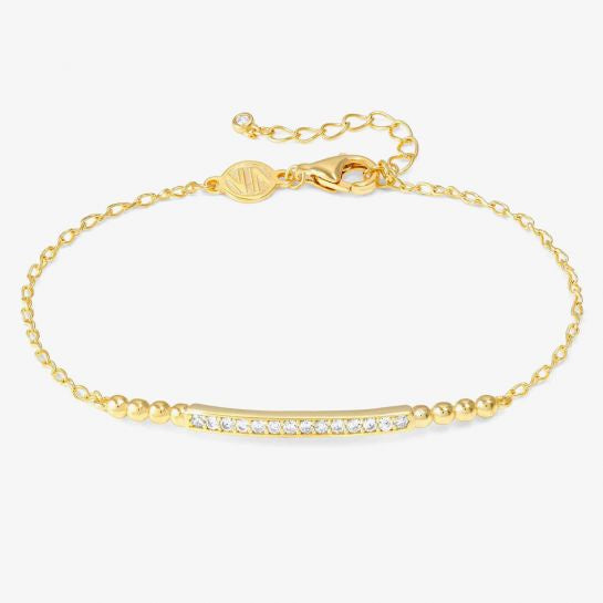 Nomination Lovecloud Gold Bar Bracelet