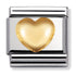 Nomination Classic Gold Love Raised Heart Charm