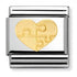 Nomination Yellow Gold Heart Puzzle Charm