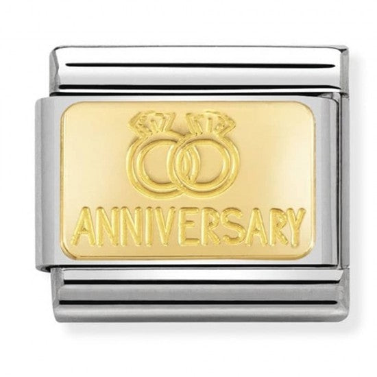 Nomination Yellow Gold Anniversary Charm