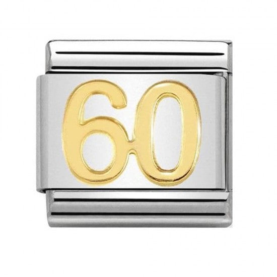 Nomination Yellow Gold Age 60 Charm