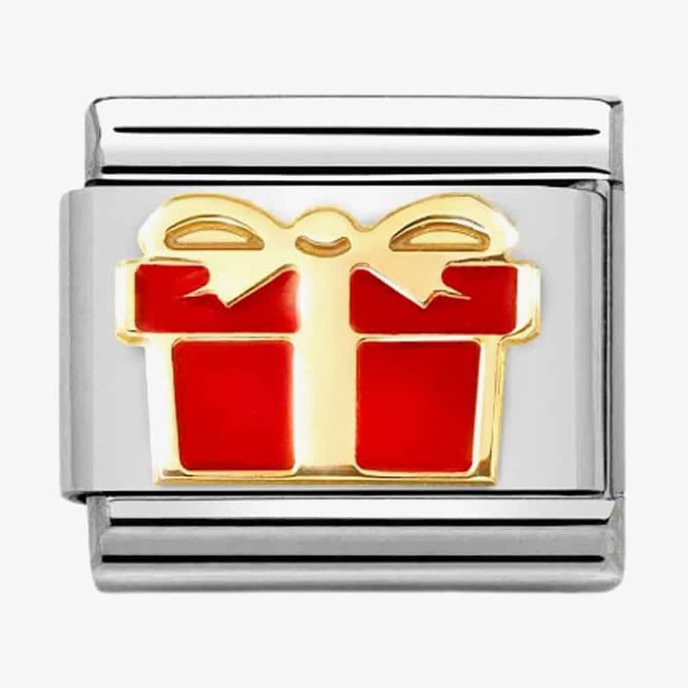 Nomination Yellow Gold Red Gift Charm