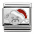 Nomination Silver Bear With Santa Hat Charm