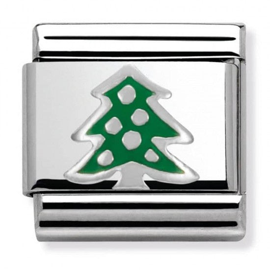 Nomination Silver Christmas Tree Charm