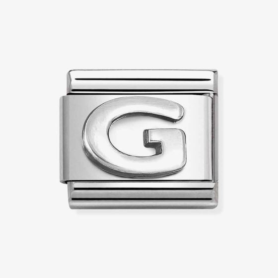 Nomination Silver Letter G Charm