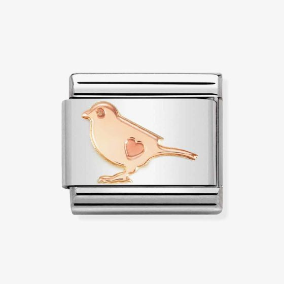 Nomination Rose Gold Little Bird Charm