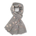 Rose Gold Dandelions Scarf Silver
