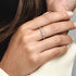Pandora Rose Sparkling Herbarium Cluster Ring