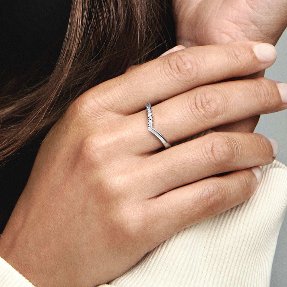 Pandora Timeless Wish Half Sparkling Ring